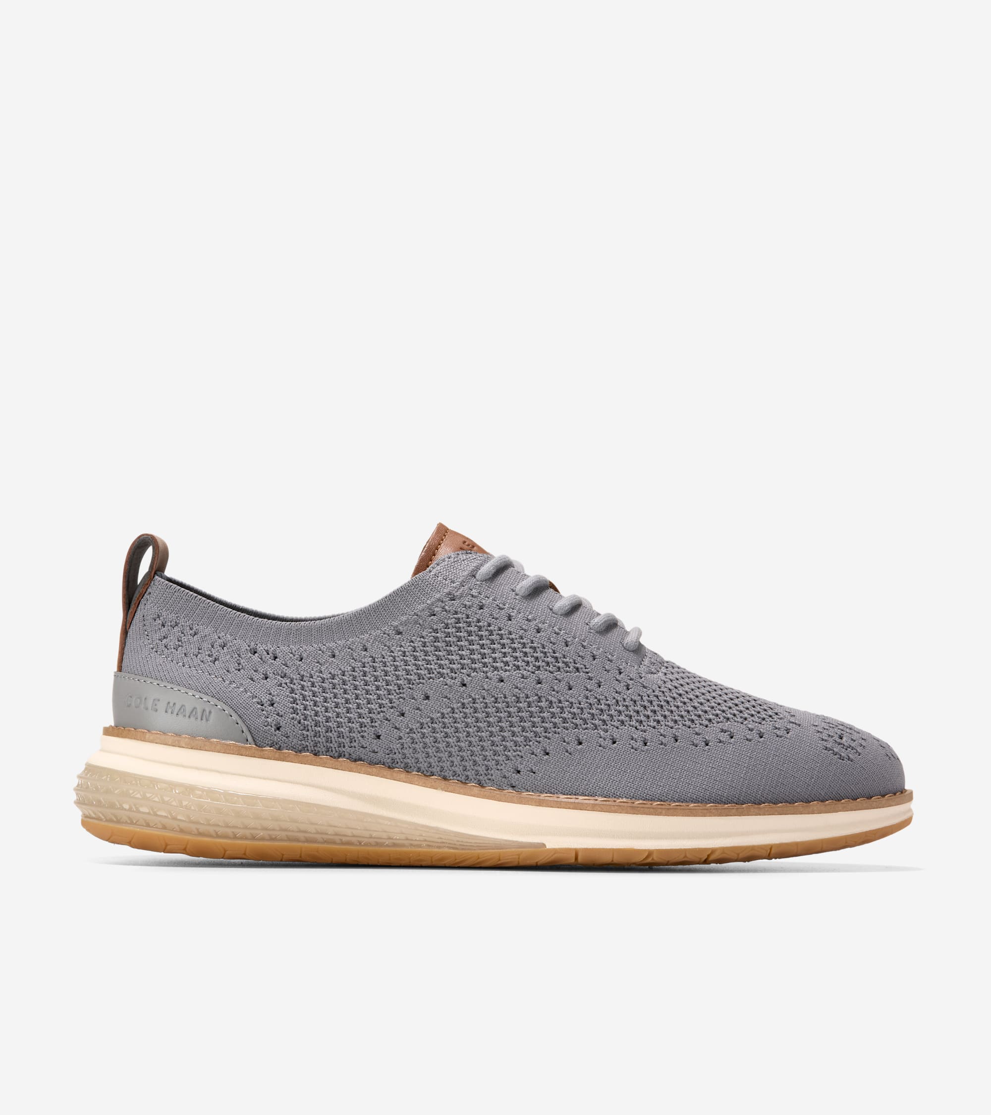 Men's Øriginal Grand Energyweave Stitchlite Wingtip Oxford Shoes - Grey