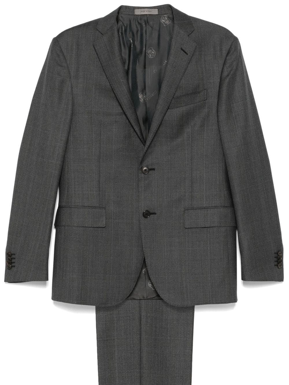 Prince of Wales-check suit - Grey