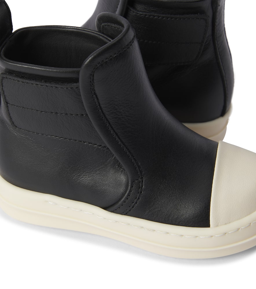 Rick Owens Kids Baby leather sneakers