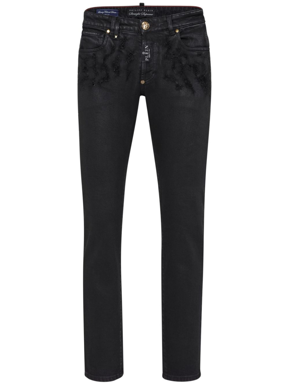 Mid-rise slim-fit jeans - Blue