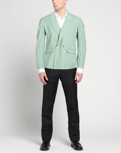 Marsēm Man Blazer Sage green Size 36 Polyester, Viscose, Elastane