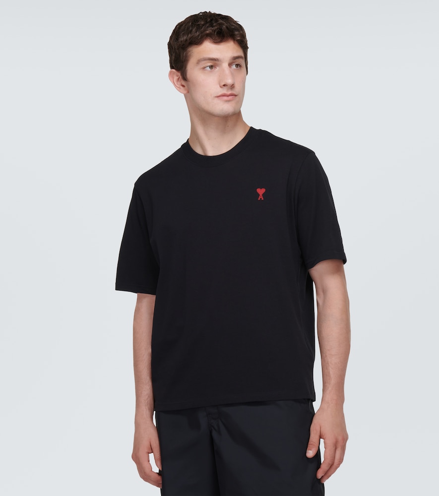 Ami Paris Ami De Caur cotton jersey T-shirt