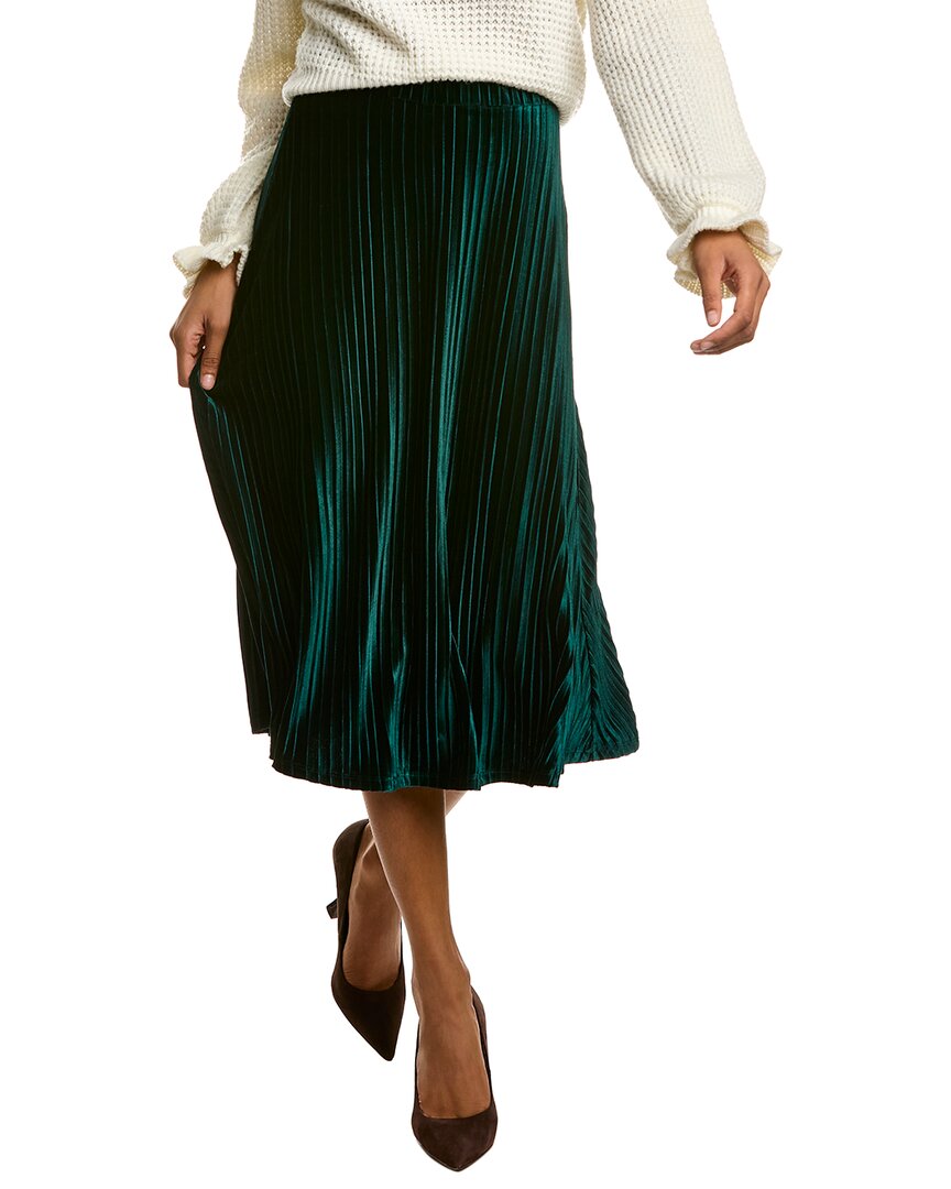 Alaina Velvet Midi Skirt