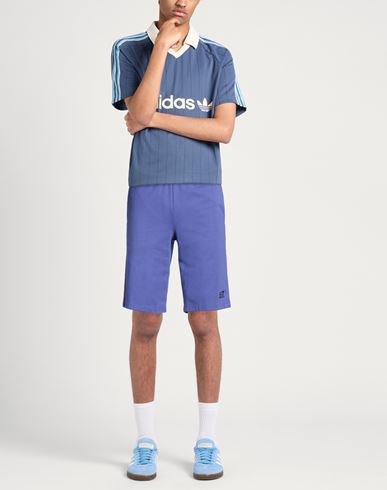 Man Shorts & Bermuda Shorts Bright blue Size L Cotton