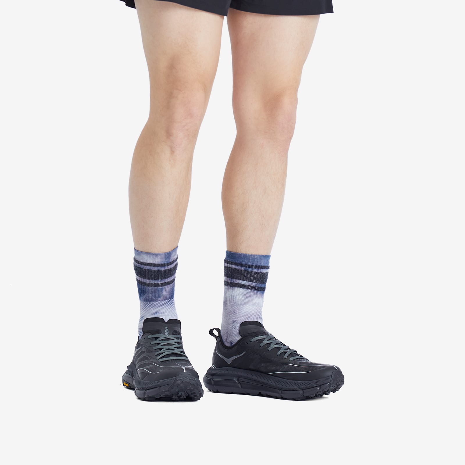 U Mafate Speed 4 Lite Sneaker in Black/Outer Orbit