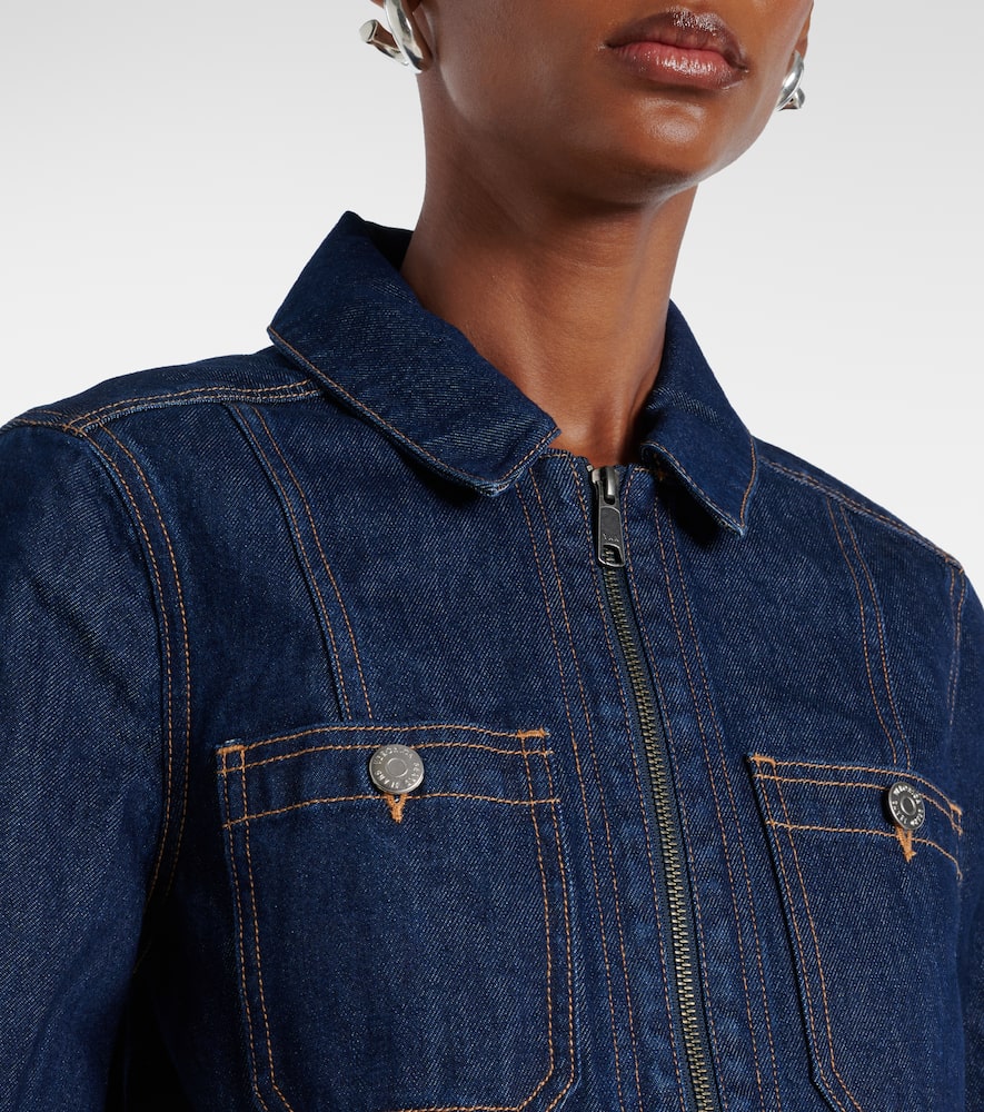 Patty cropped denim jacket
