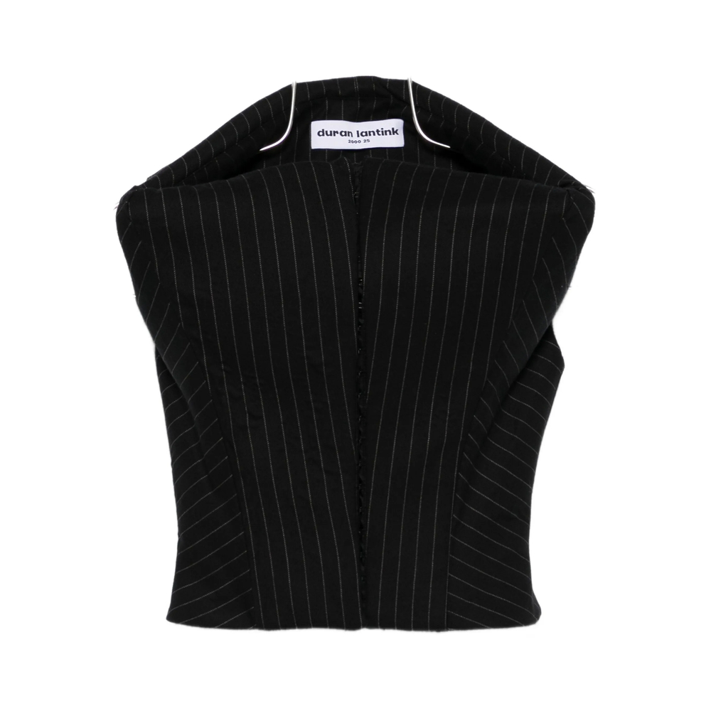 Pinstripe Cropped Top