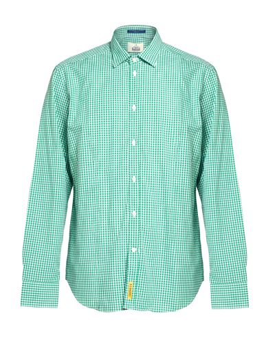 B. d.baggies Man Shirt Green Size M Cotton