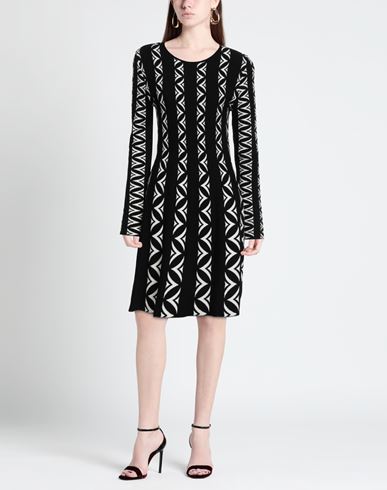 Woman Mini dress Black Size 4 Viscose, Polyester