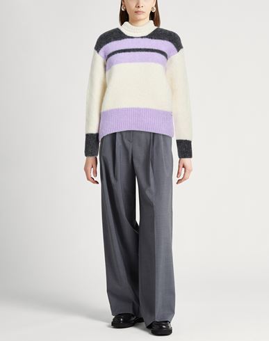 Woman Turtleneck Lilac Size 10 Alpaca wool, Polyamide, Elastane, Cotton, Viscose