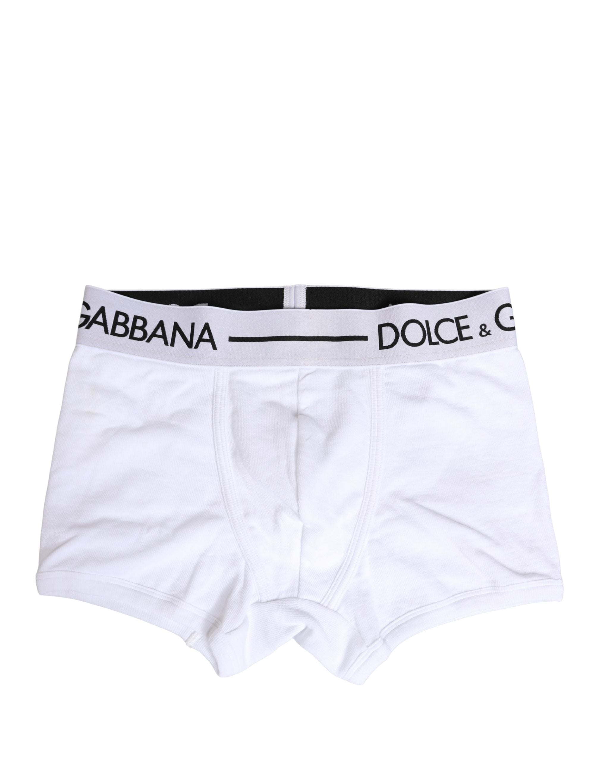 Logo Waistband Boxer Briefs — White
