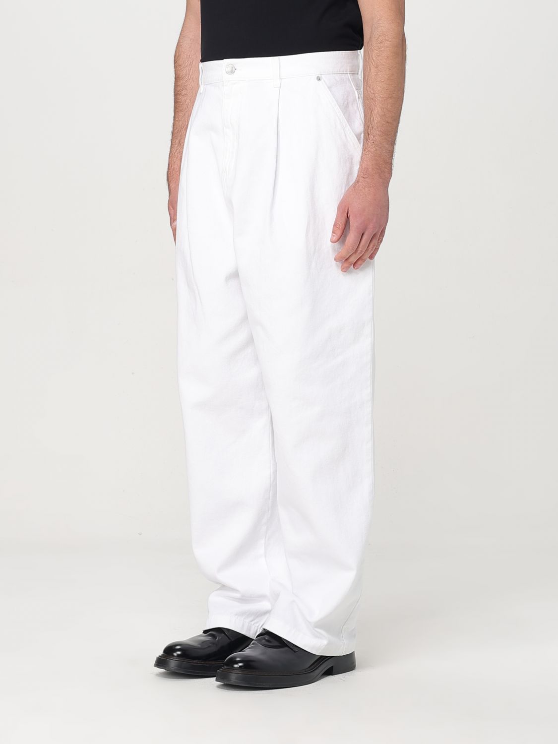 Pants Men color Black