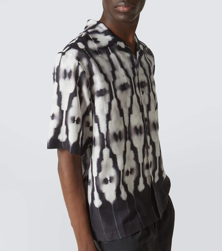 Ritual printed cotton and silk shirt