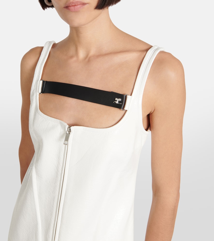 Courrèges Cotton-blend minidress