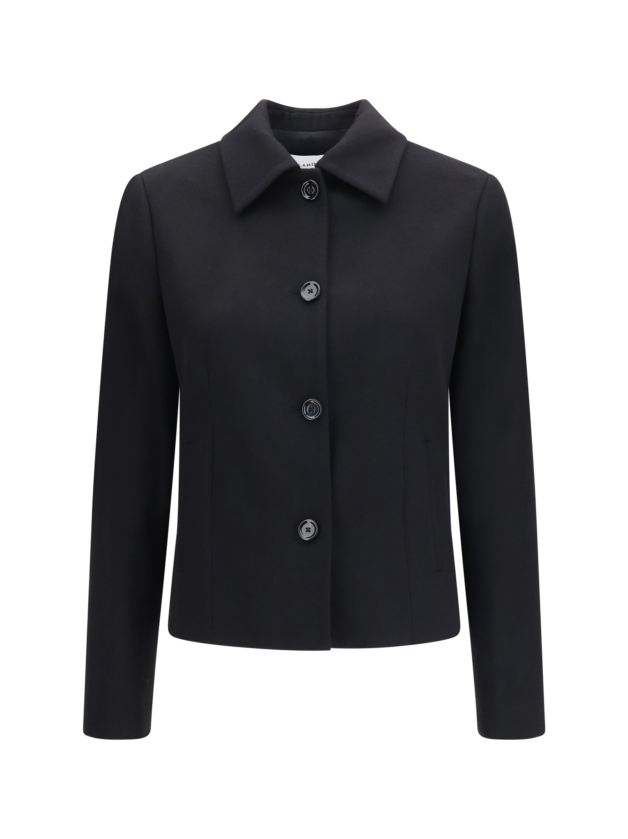 Virgin Wool Jacket — Black
