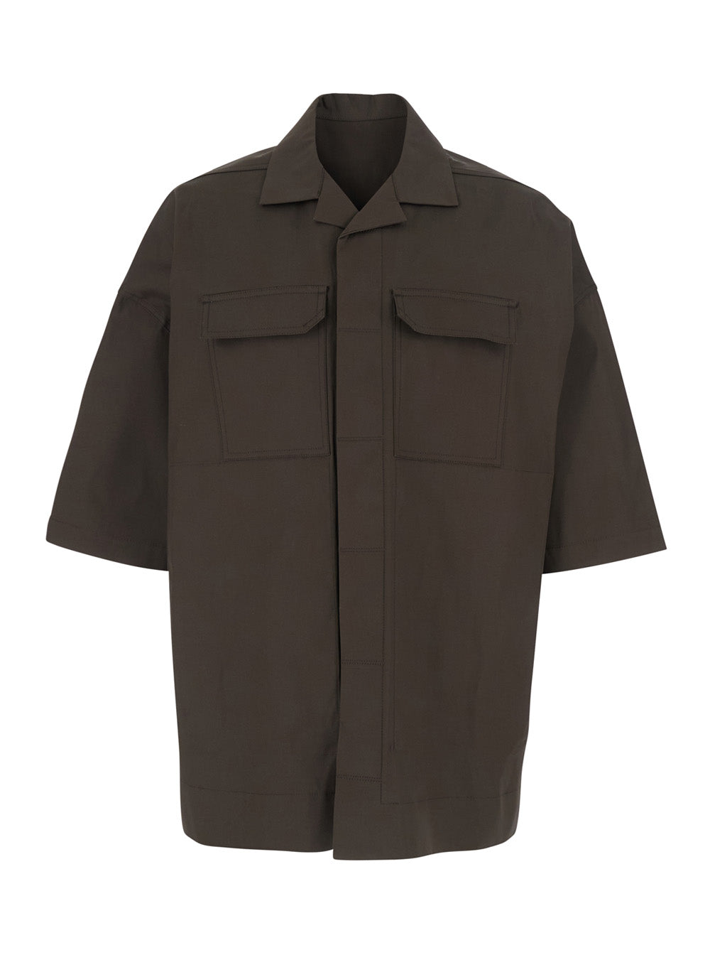 Magnum Bowling Shirt — Brown