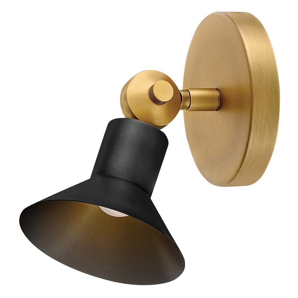 Heritage Brass LED Wall Sconce from the Dom Collection