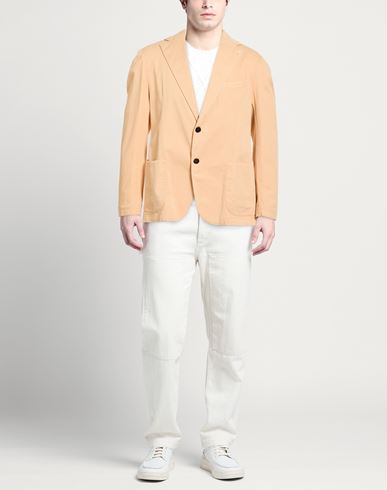 Man Blazer Sand Size 50 Cotton, Elastane