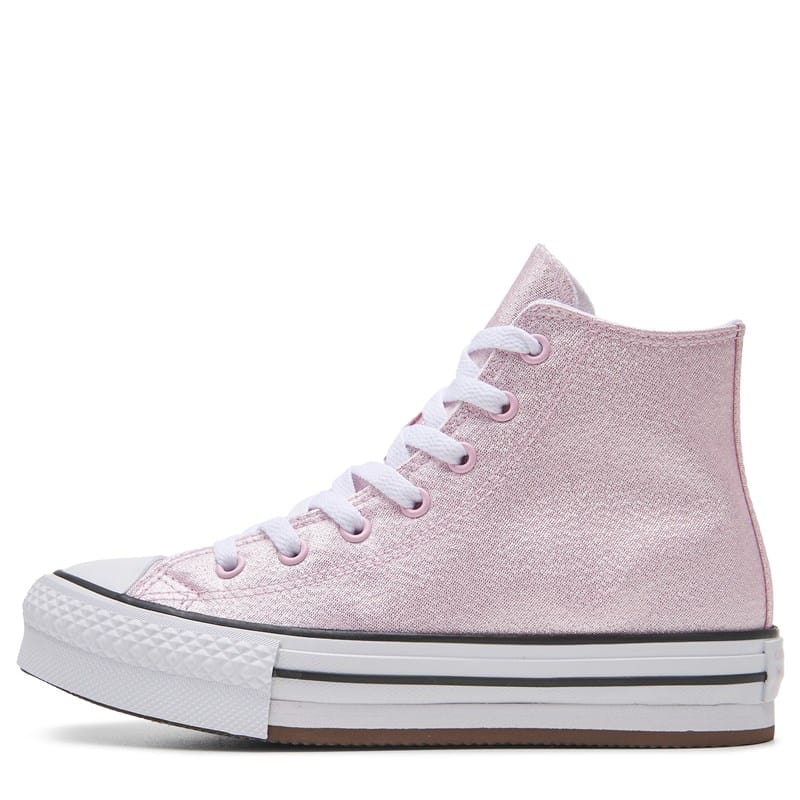 Kids' Chuck Taylor All Star Lift High Top Sneaker Little Kid Shoes (Pink Glitter)