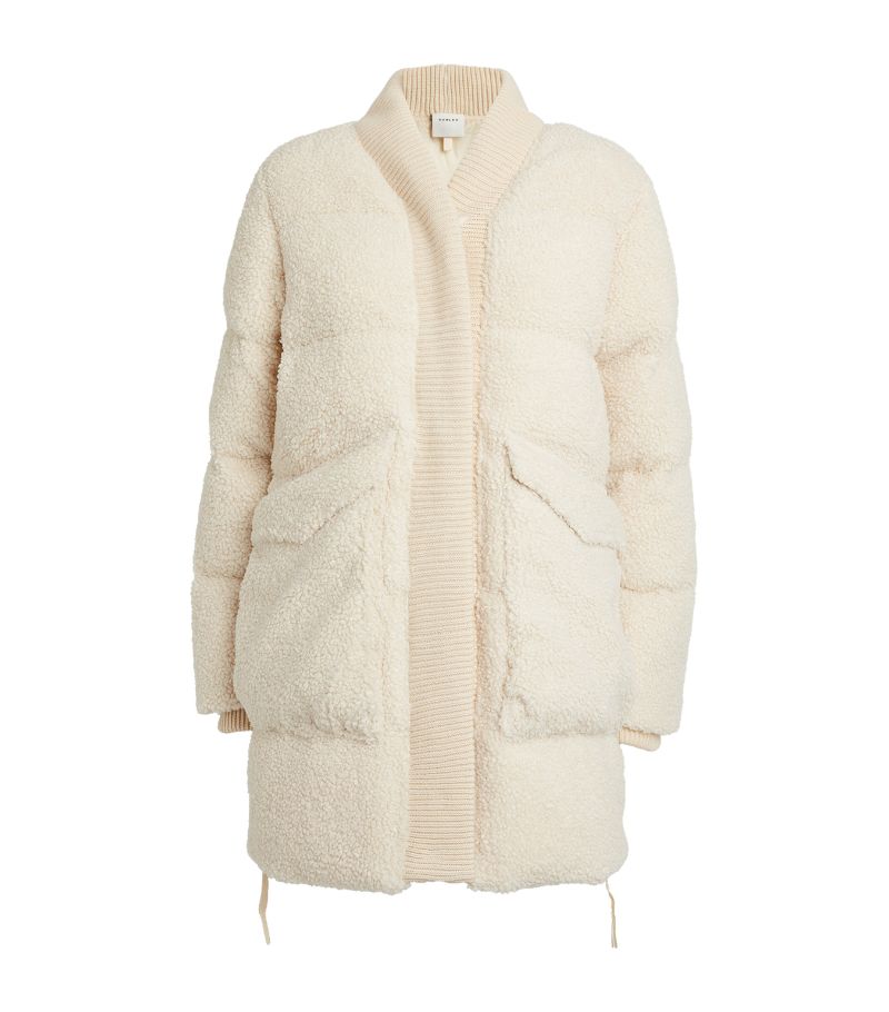 Wynn Fleece Puffer Coat