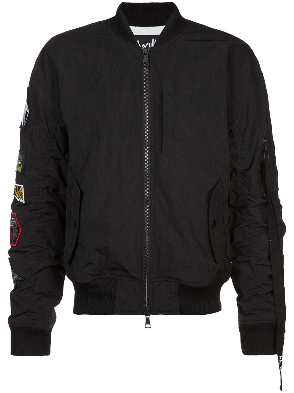 Pray For Revolution bomber jacket - Black
