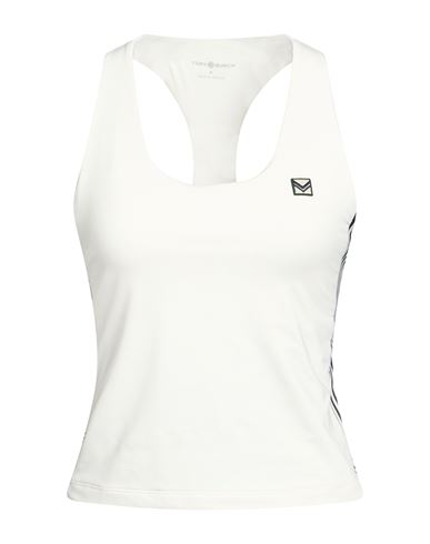 Woman Top White Size S Polyester, Elastane