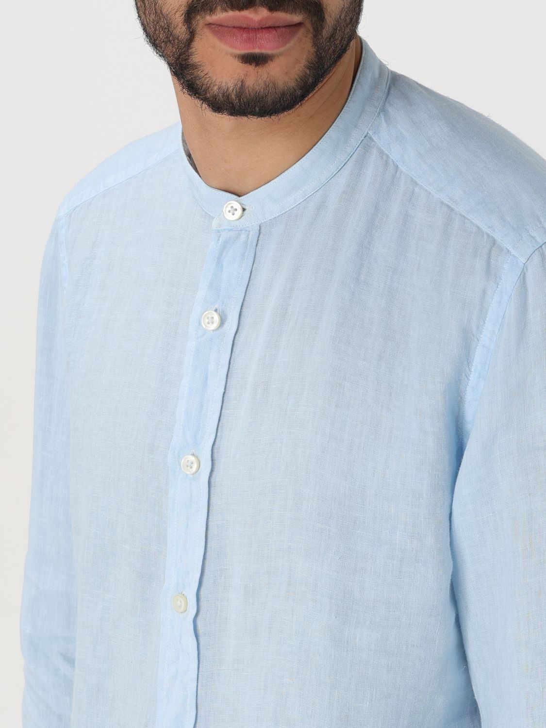 Shirt Men color Sky Blue
