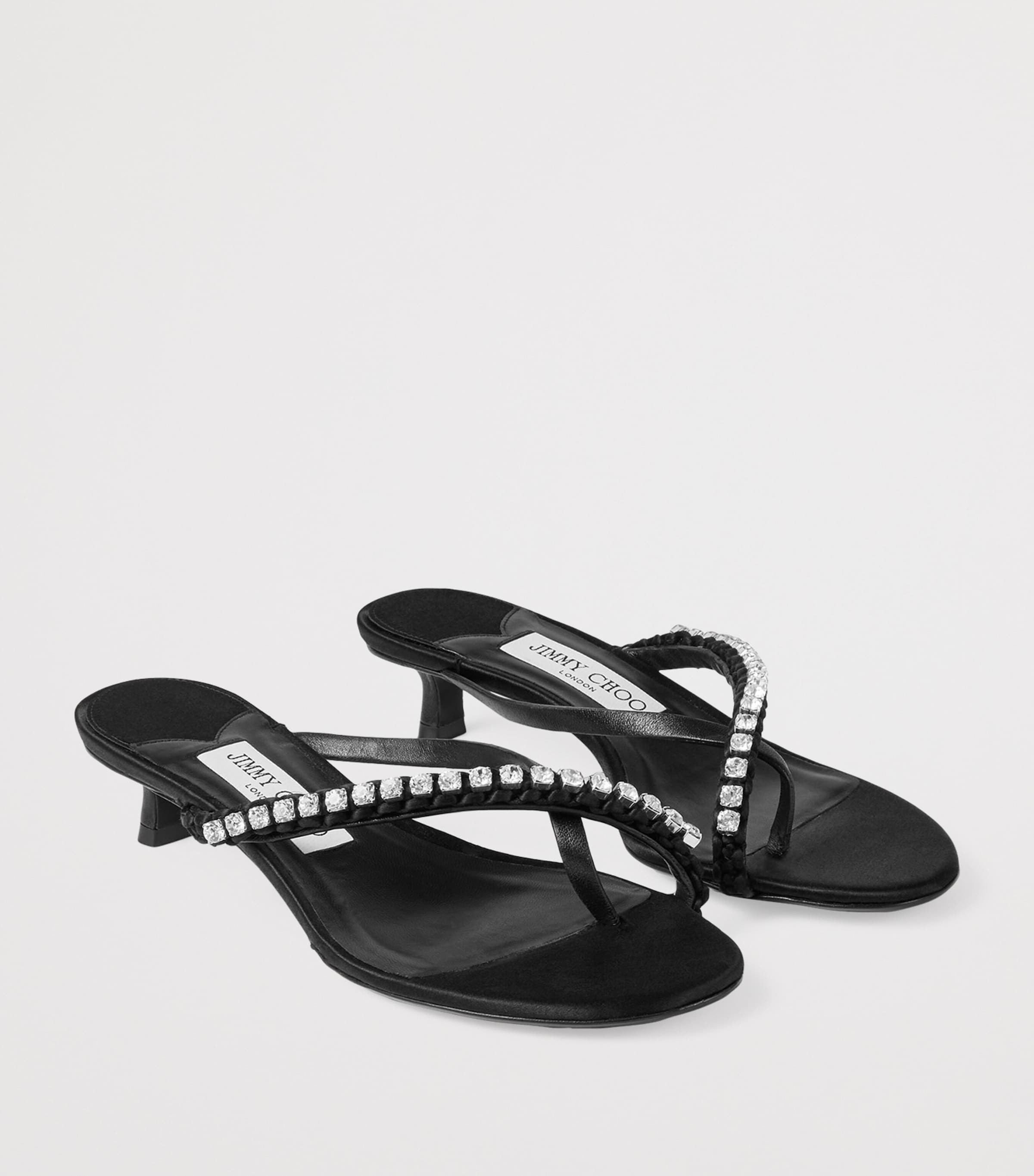 Dila 35 Leather Heeled Sandals