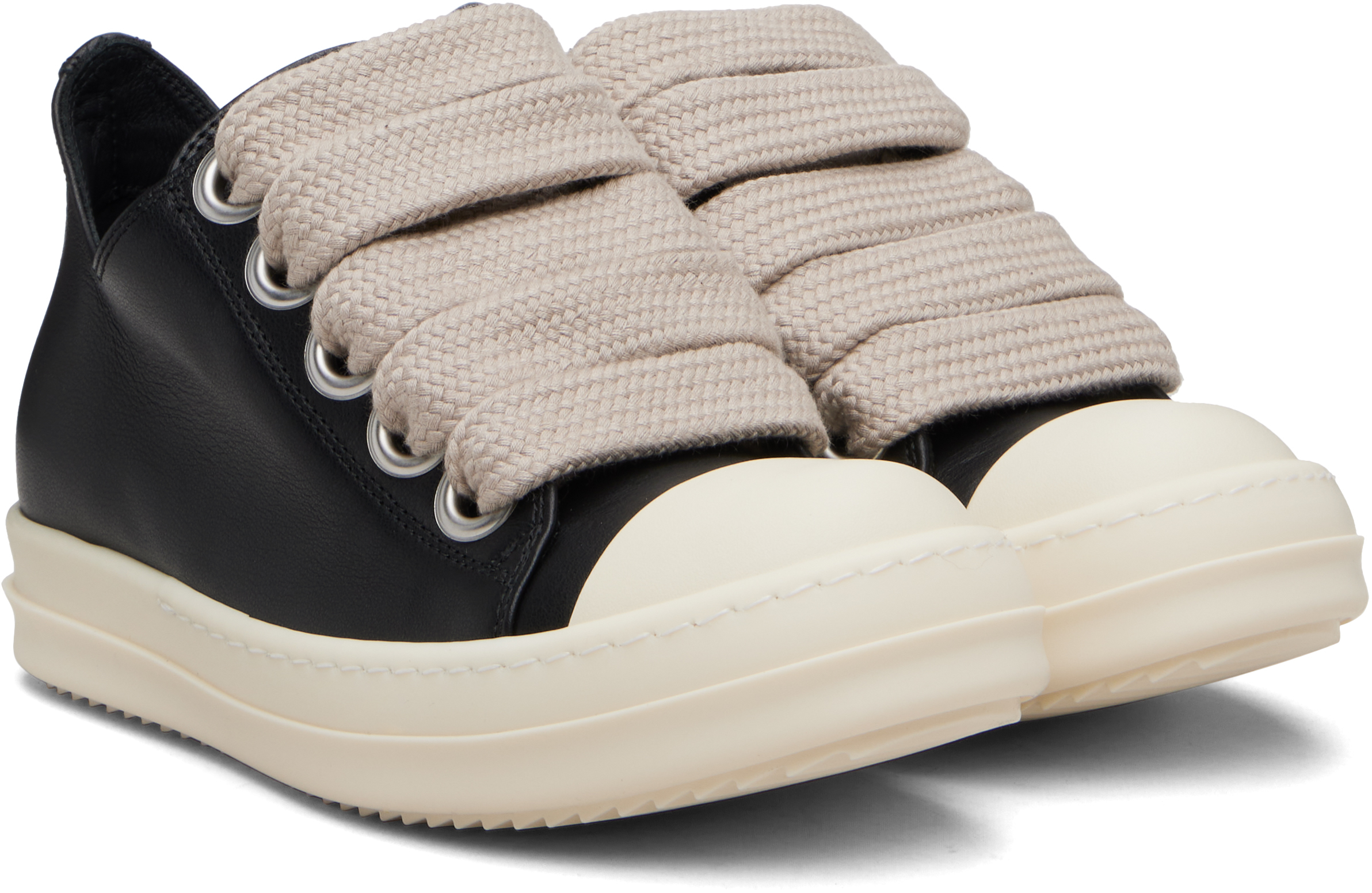 Black Temple Jumbolace Low Sneakers