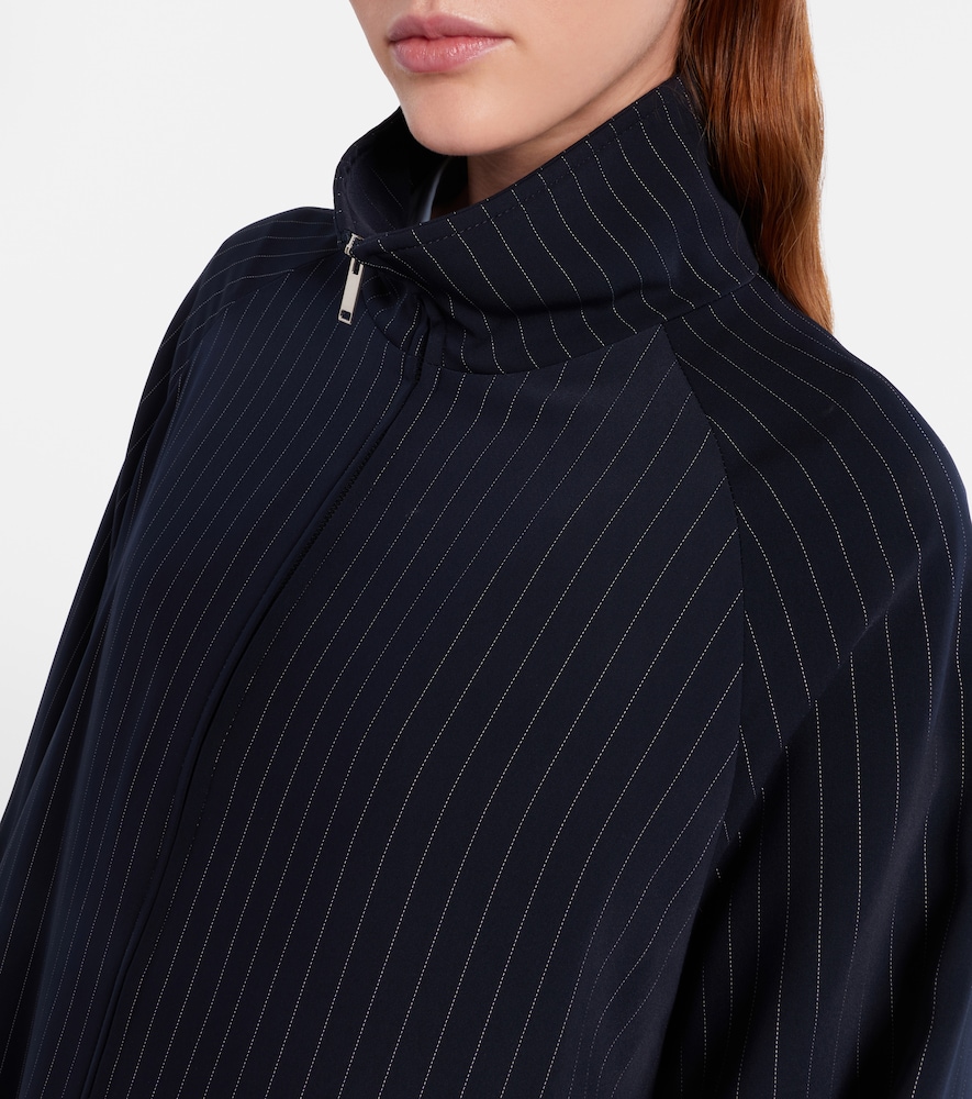 Baxter pinstripe oversized jacket
