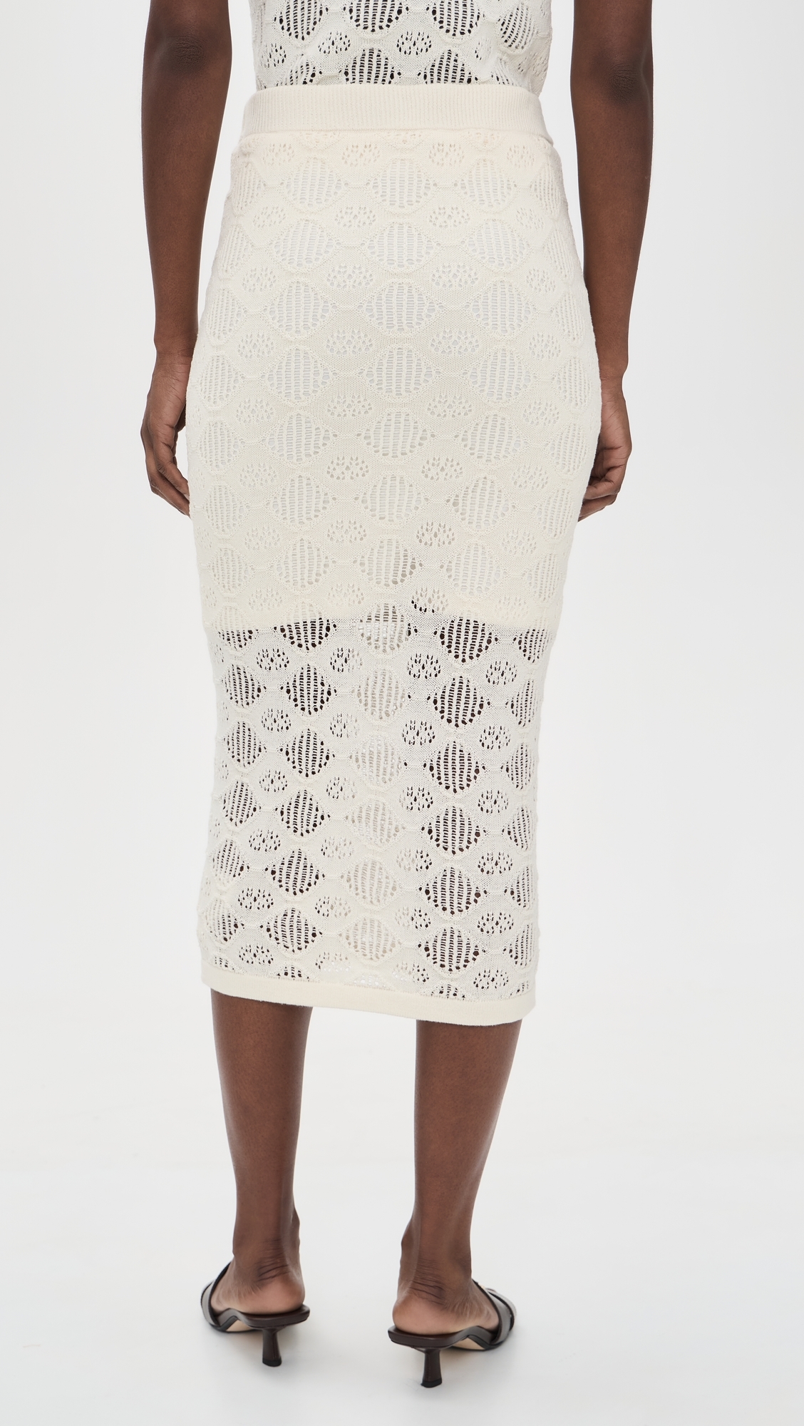 The Courtside Skirt Ivory
