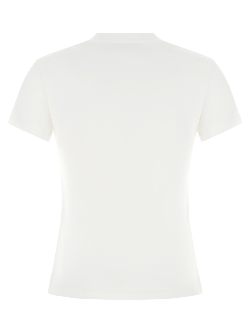 White Logo Crew Neck T-Shirt