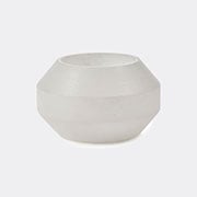 'alabaster' Candleholder, White, Large