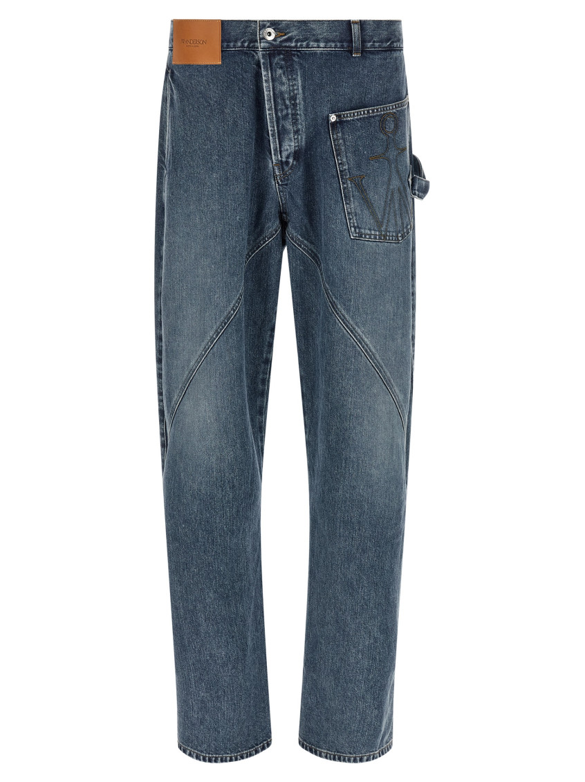 J. W. Anderson Twisted Workwear Jeans Blue