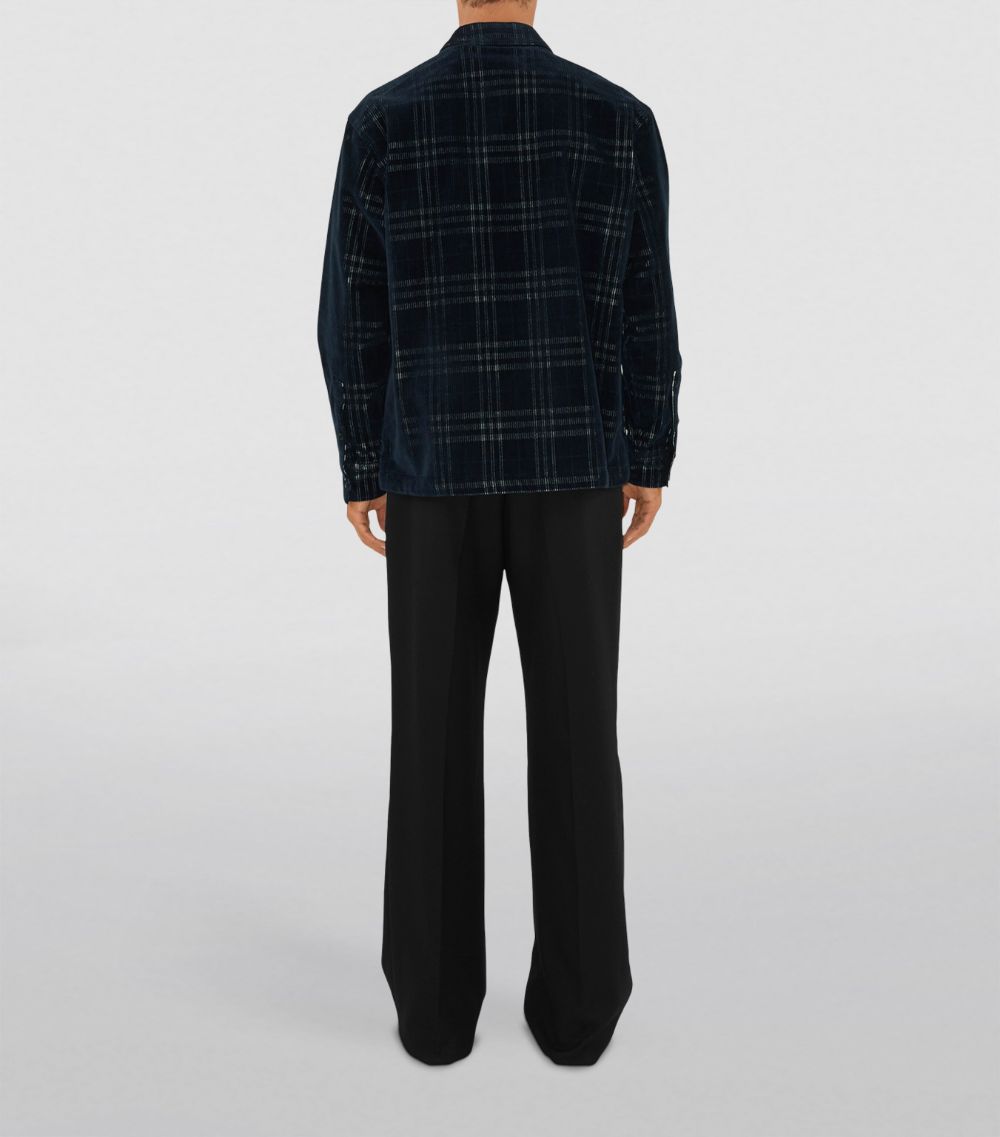 Corduroy Check Overshirt