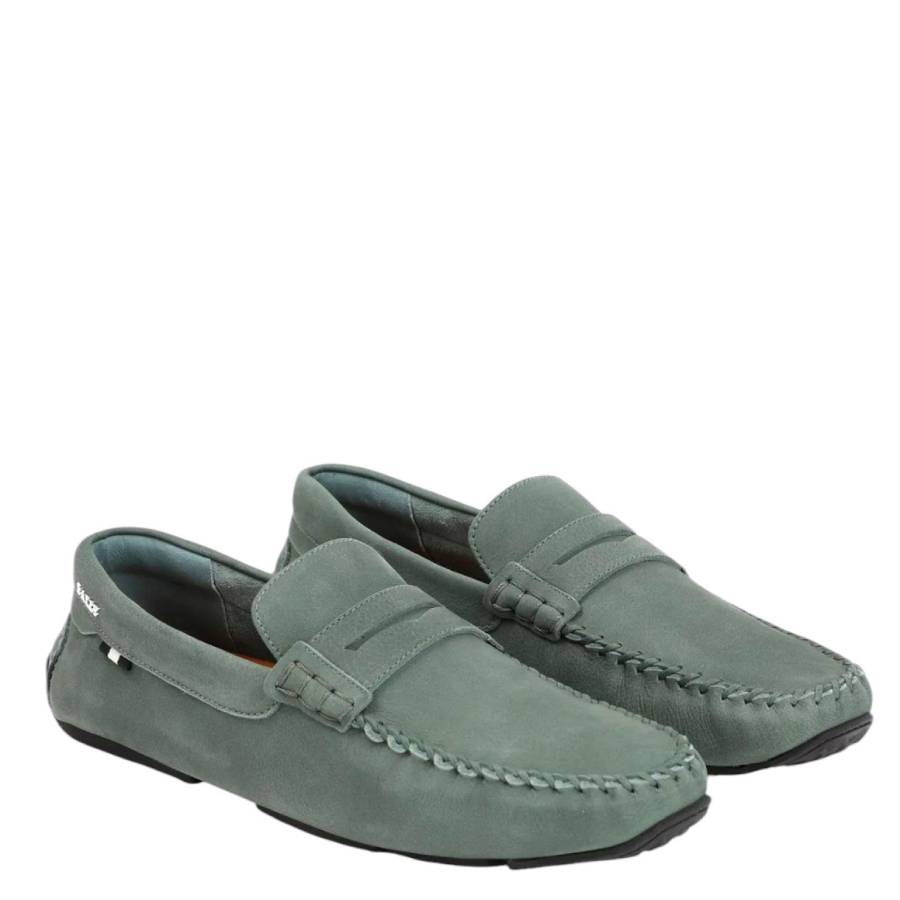 Pier Suede Penny Loafers