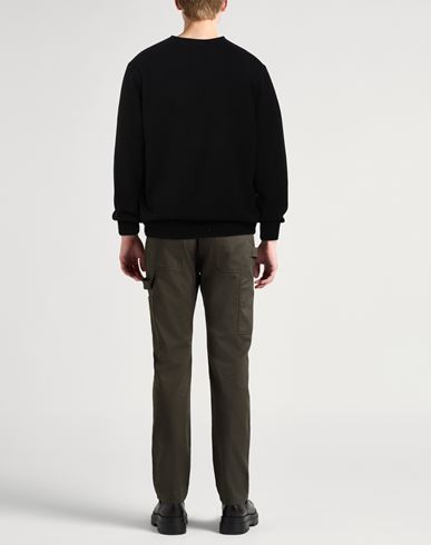 Man Sweater Black Size XXL Wool