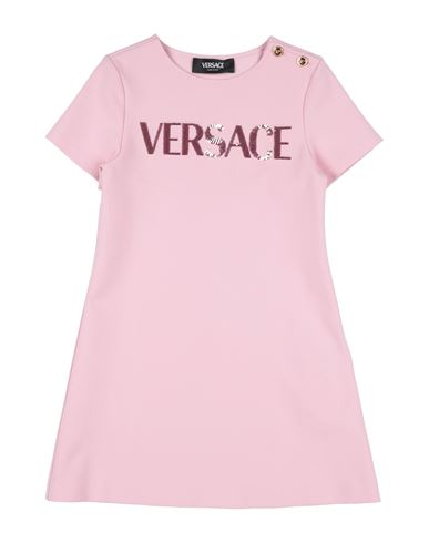 Kid Girl Kids' dress Pink Size 10 Viscose, Polyamide, Elastane