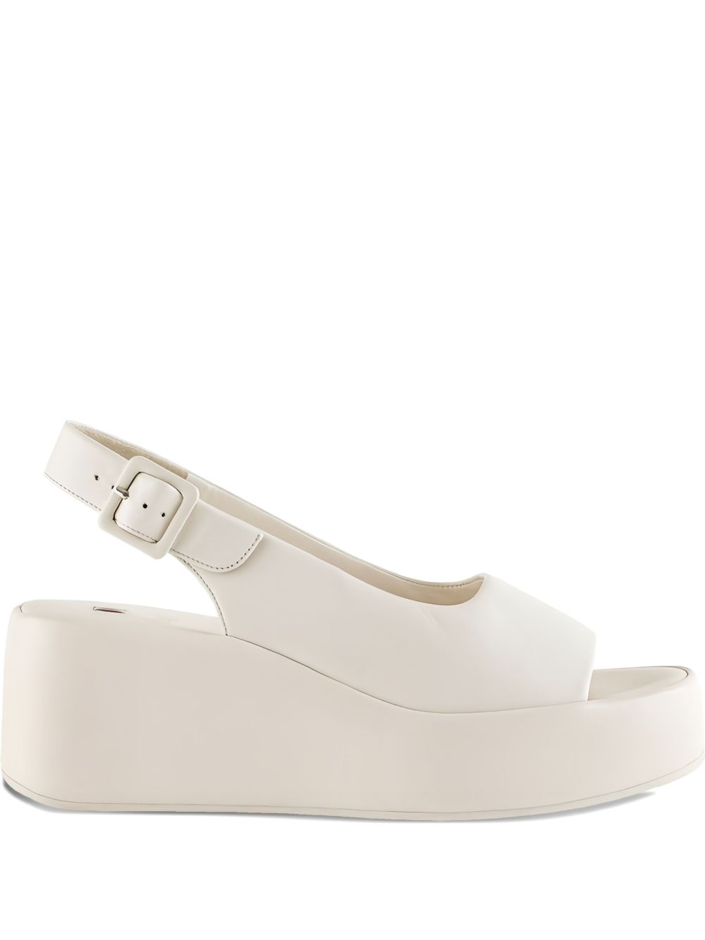 Loulou platform open-toe sandals - Neutrals