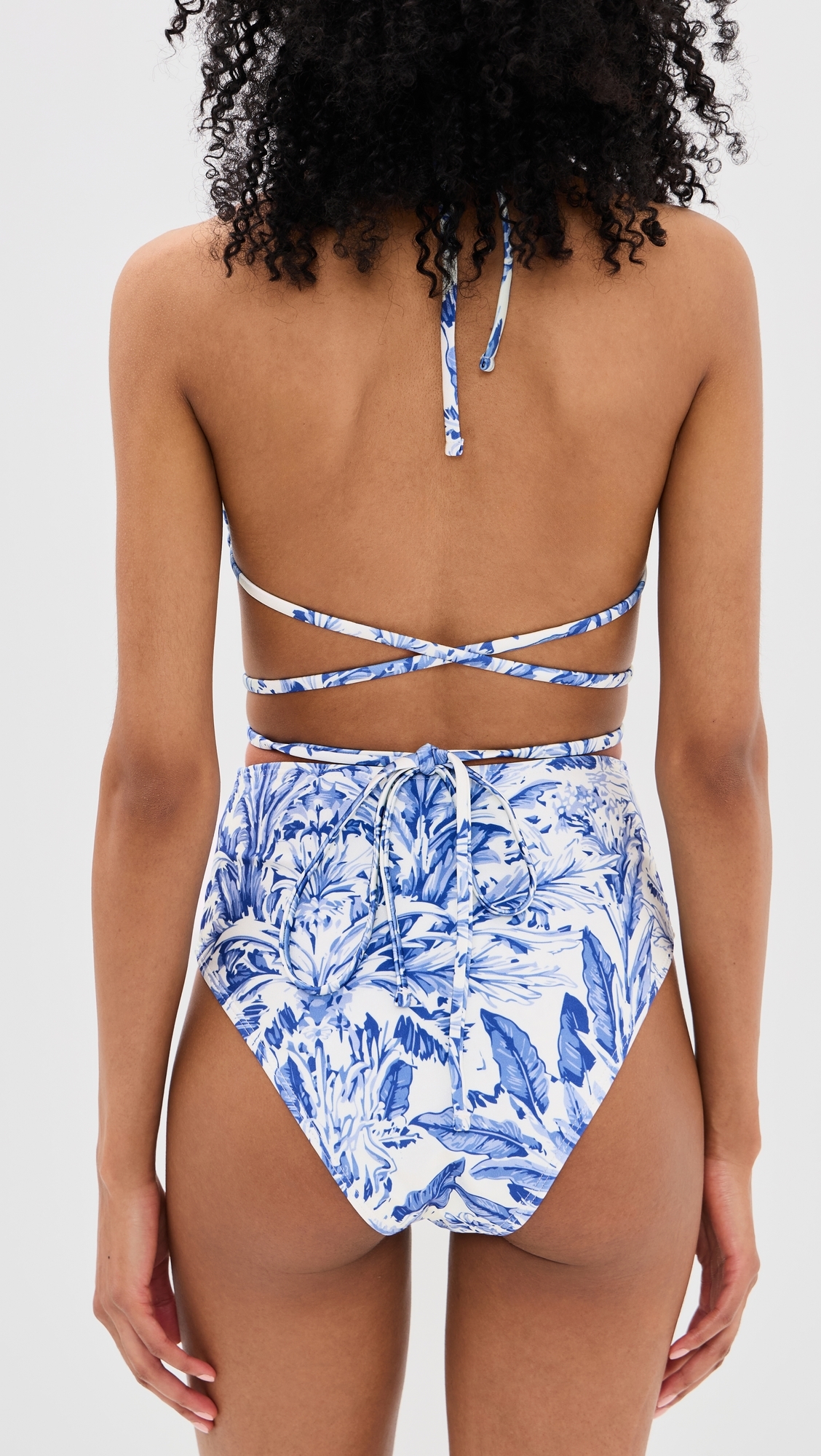 Maai Swim Bikini Set Toile Blue