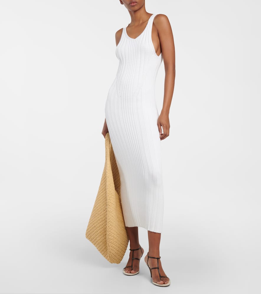 Ottilie cotton-blend midi dress