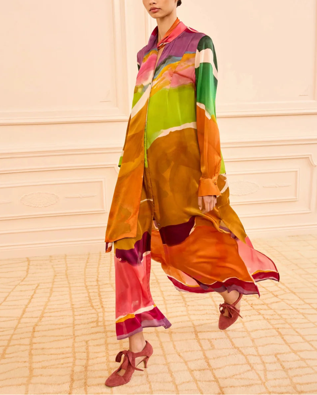 Critique Silk Dress