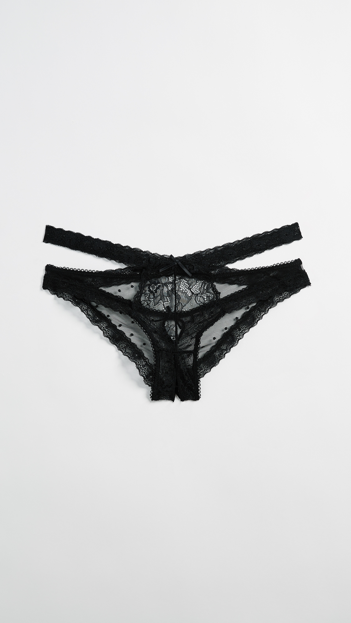 Nichole Lace Panties Black