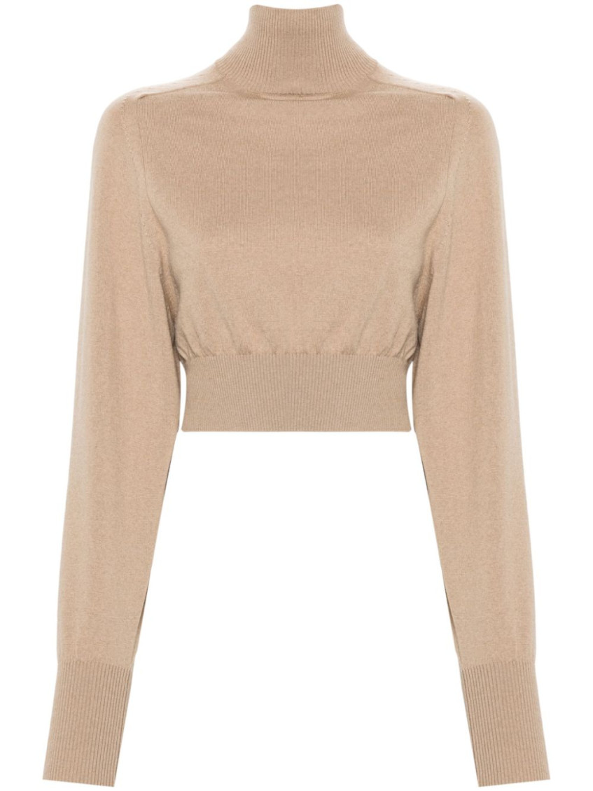 - Wool Turtle-neck Sweater