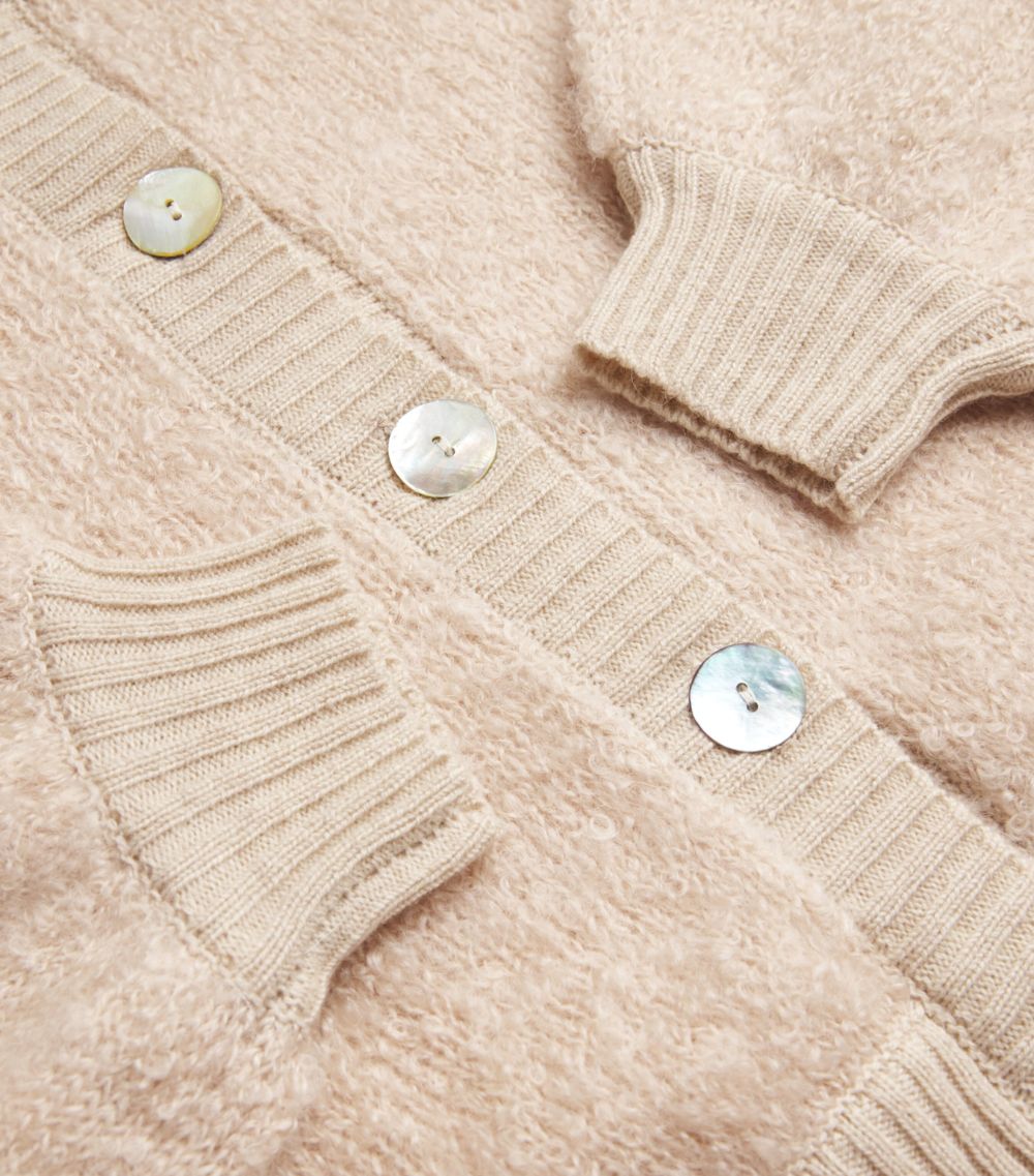 Mohair Bouclé Jackson Cardigan