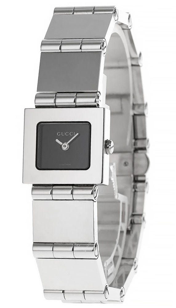 GUCCI Small Quartz Stainless Steel BLK Dial Women's Watch 600L.0015635