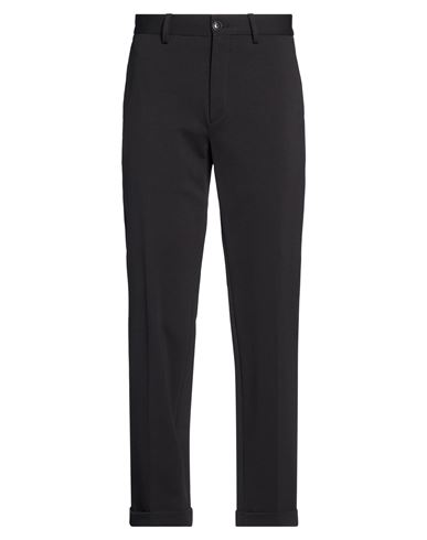 Man Pants Black Size 28 Cotton, Polyamide, Elastane