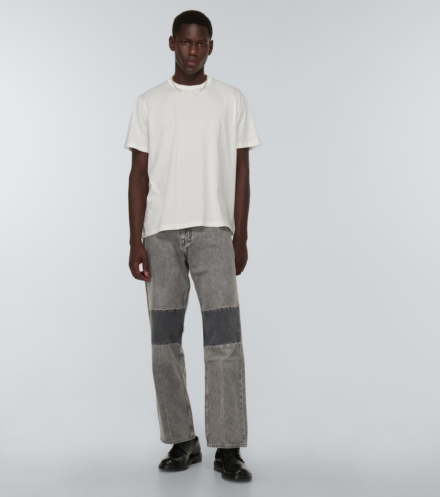 Extended Third Cut straight jeans