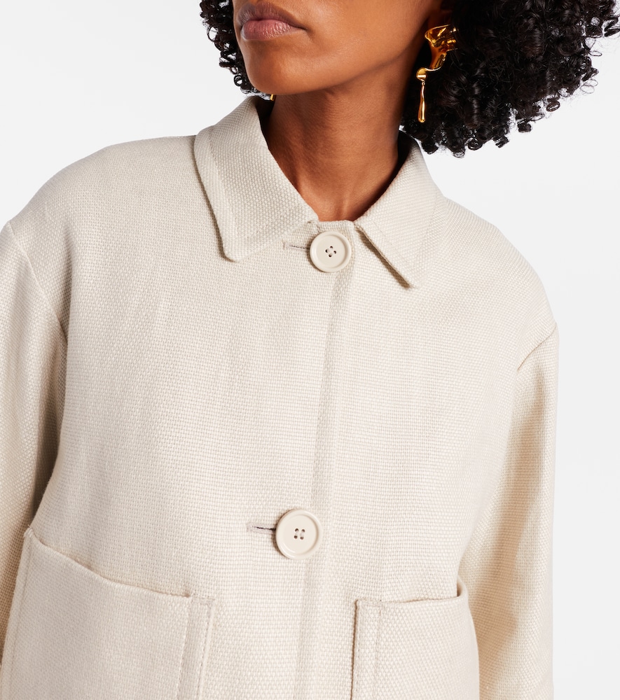 Dattero linen and cotton jacket