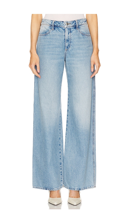SPRWMN Mid Rise Wide Leg Jeans in Blue. -  27 also in